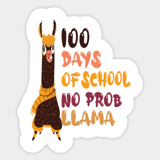 Level 100 completed 100 days of school unlocked Sticker